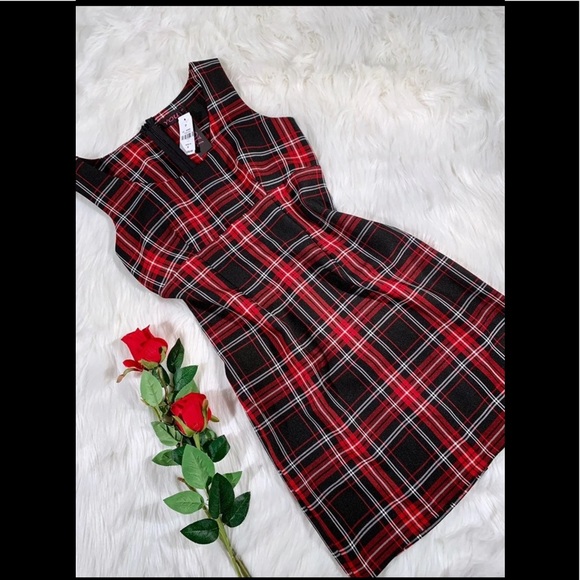 LF plaid clueless dress - Picture 1 of 8